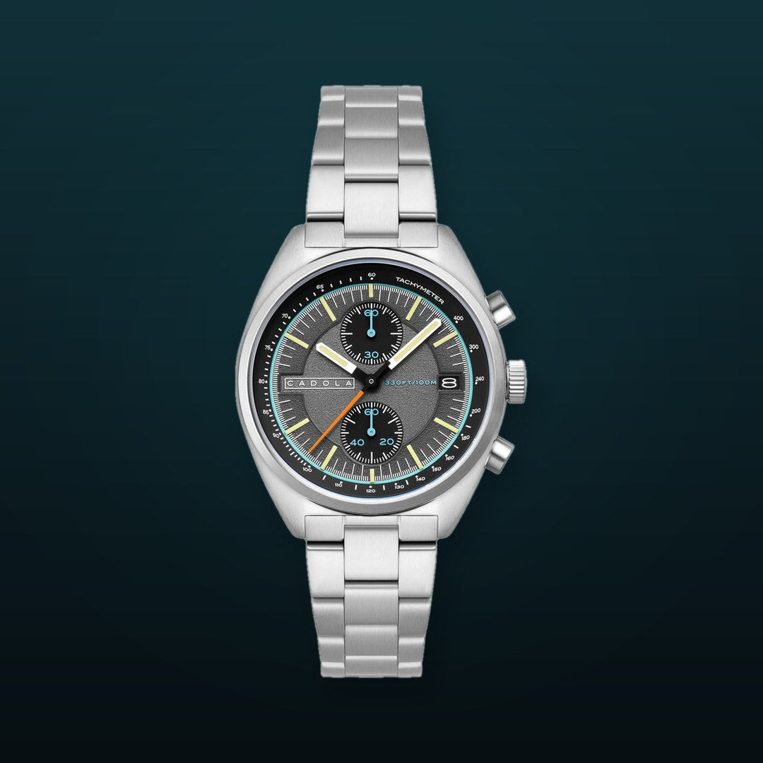 Slipstream Ashen Blast / Silver Stainless Steel Bracelet Gray Dial