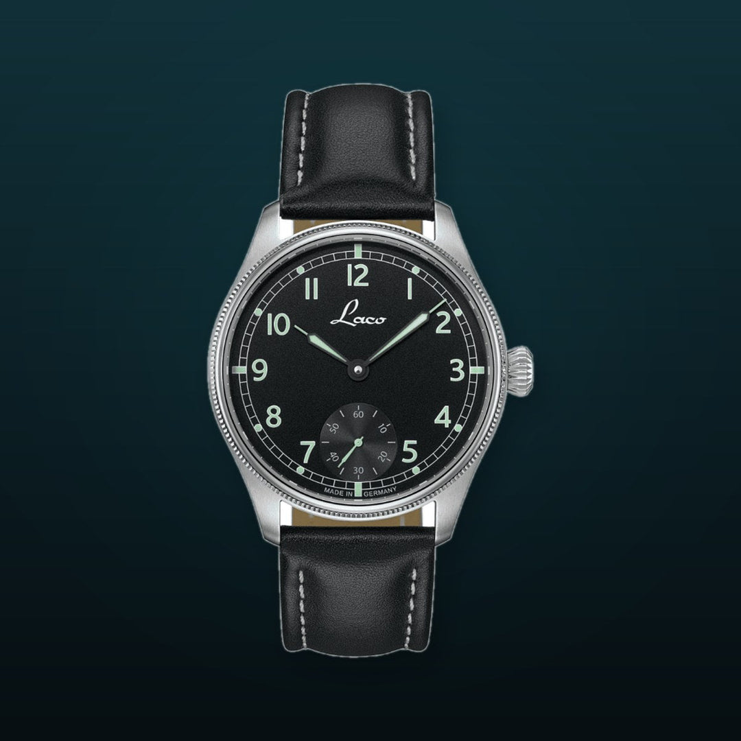 Bremerhaven 42.5mm Handwinding Black Dial