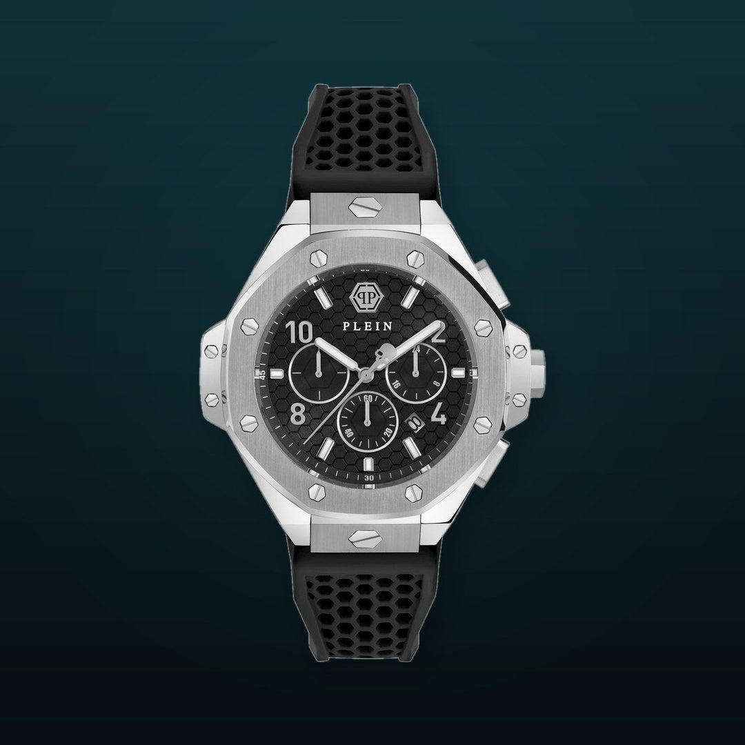 CHRONO ROYAL Black / Silicone Black Dial