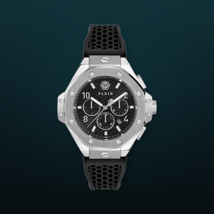 CHRONO ROYAL Black / Silicone Black Dial