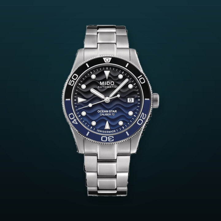 Ocean Star 39 Blue / Stainless Steel | Blue Dial