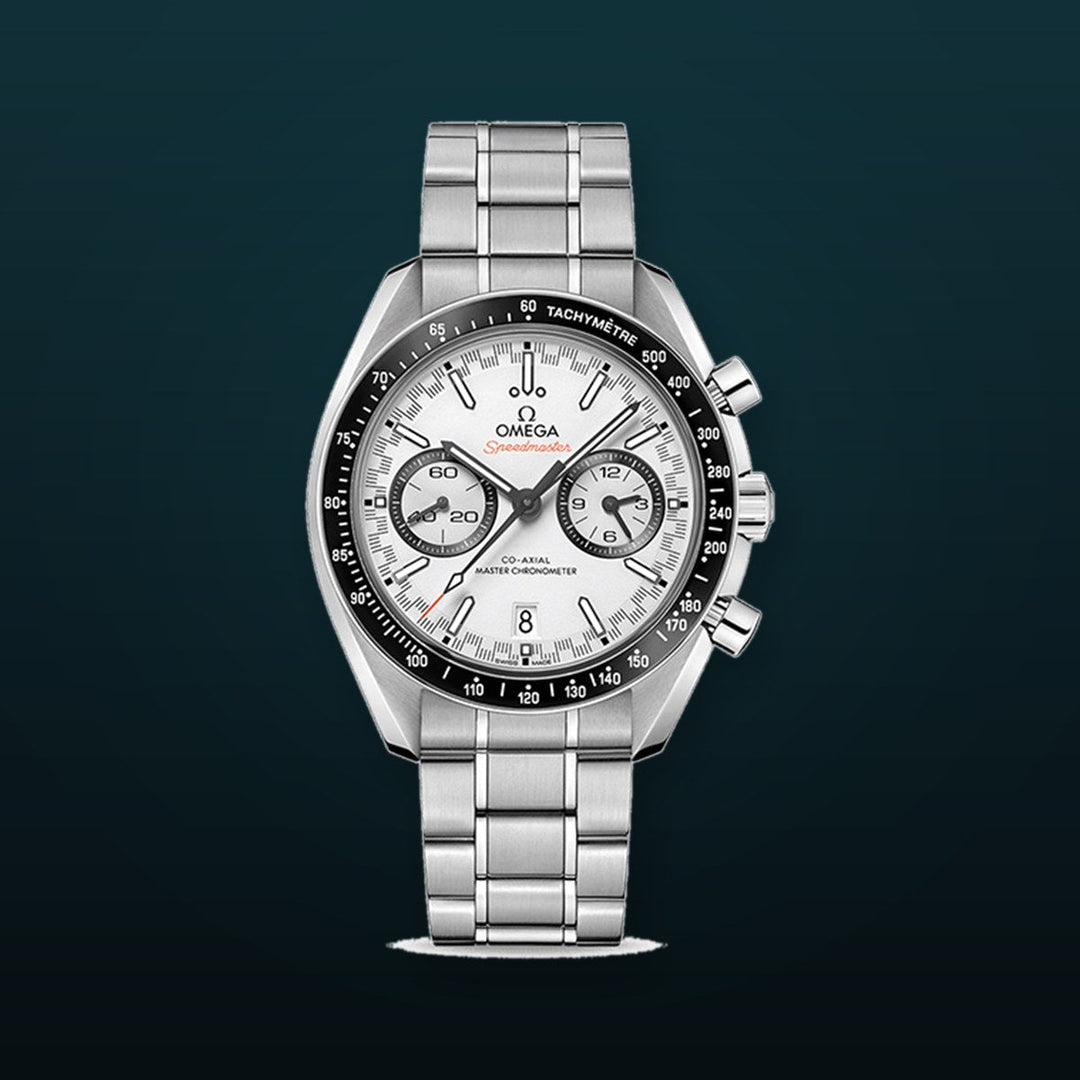 Omega Speedmaster Racing 44.25mm White Dial