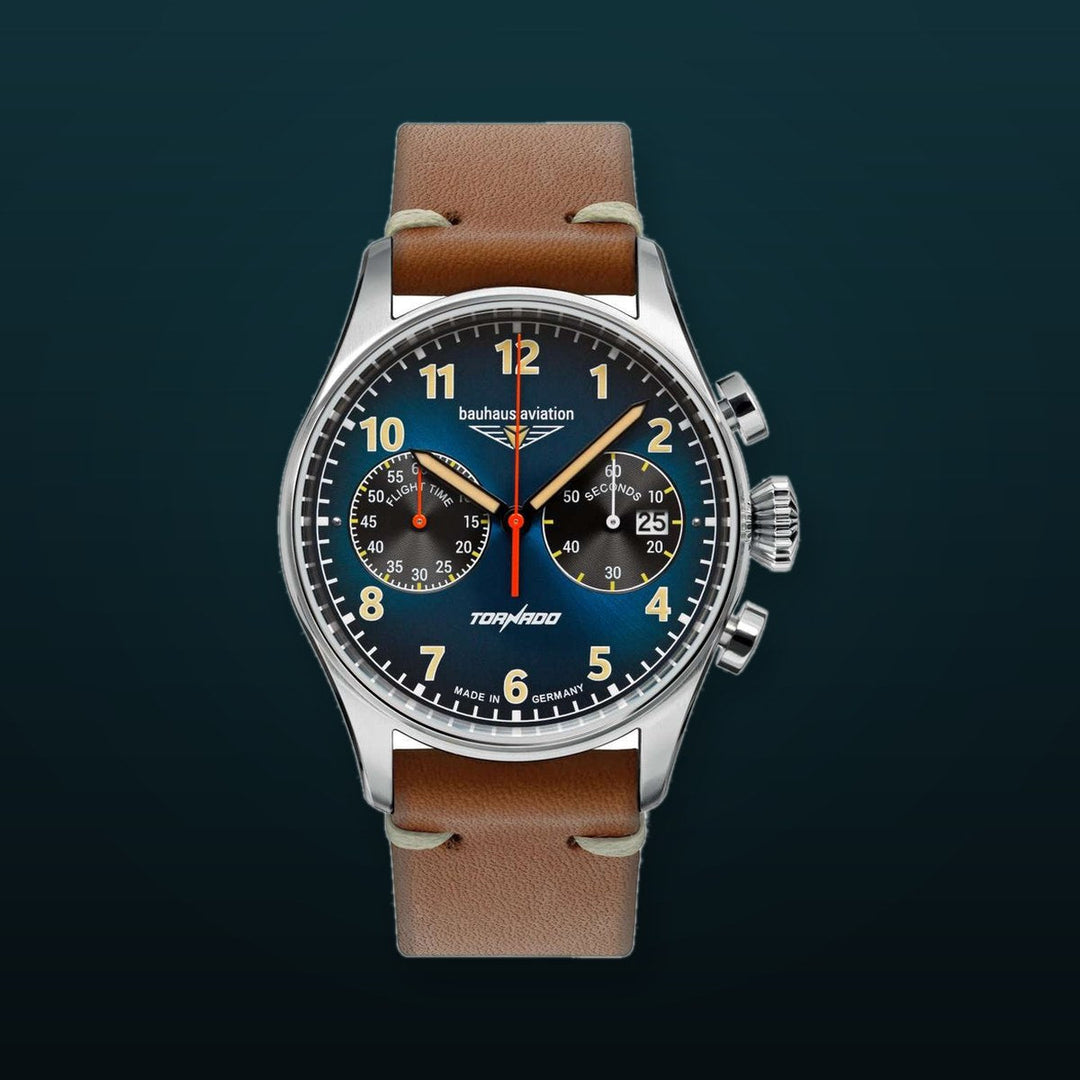 Aviation Tornado Chronograph Blue | Blue Dial