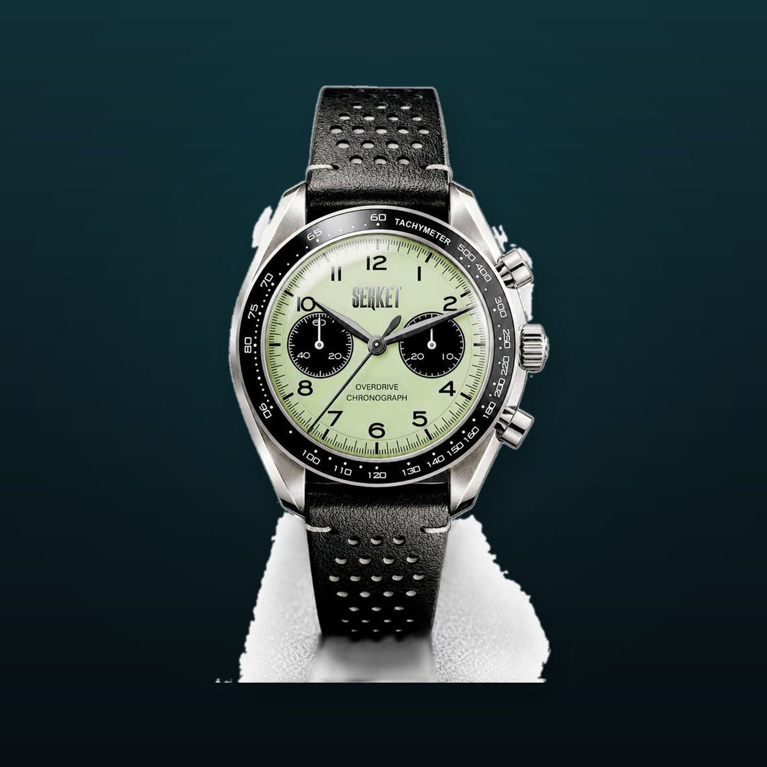 Overdrive Chronograph Sage Pistachio Green Dial