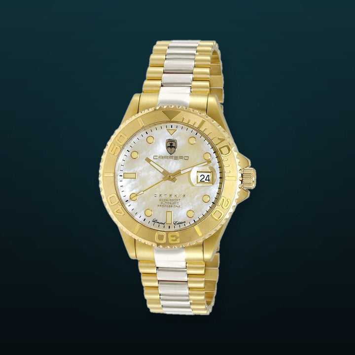 Catania MOP Goldtone-Gold /TT Gold Dial