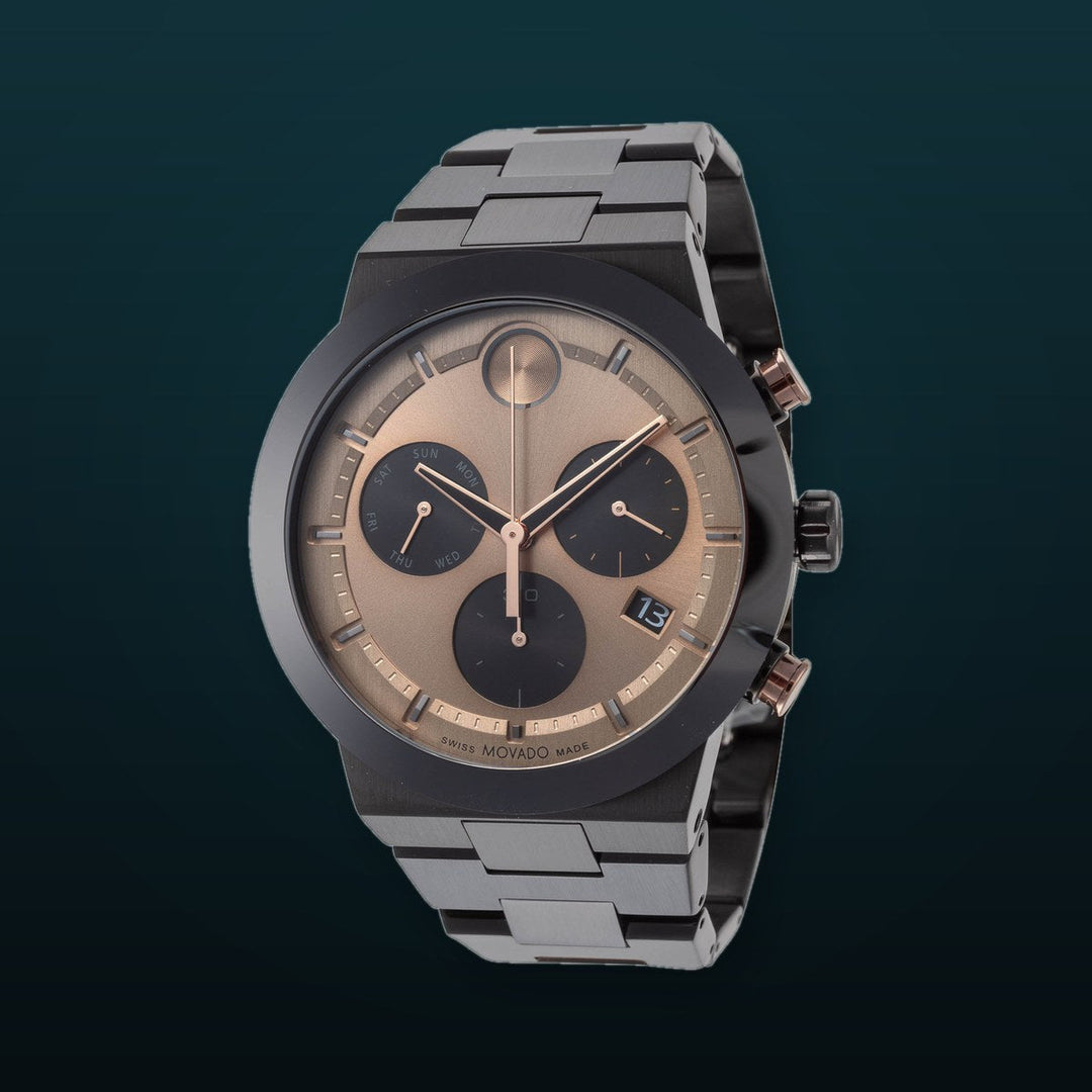 Bold Fusion Bronze Dial / Black IP Bracelet Bronze Dial
