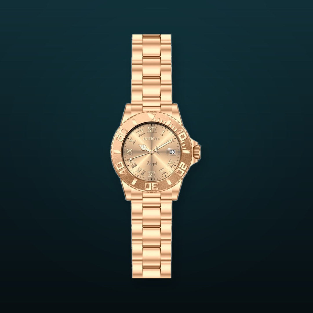 Angel Rose Gold Dial / Rose Gold Stainless Steel Bracelet Rose Gold Dial