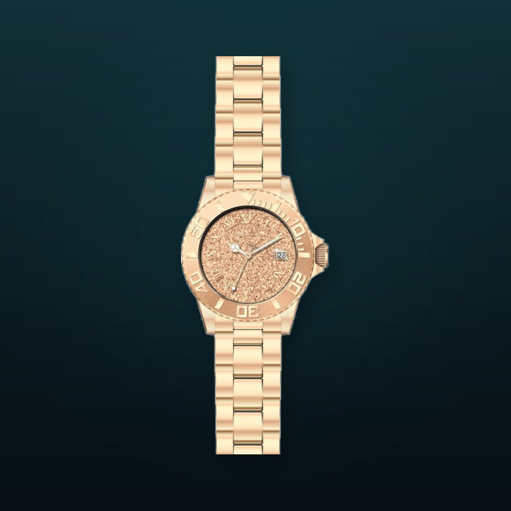 Angel Rose Gold-Tone Dial / Rose Gold-Tone Stainless Steel Bracelet Rose Gold Dial