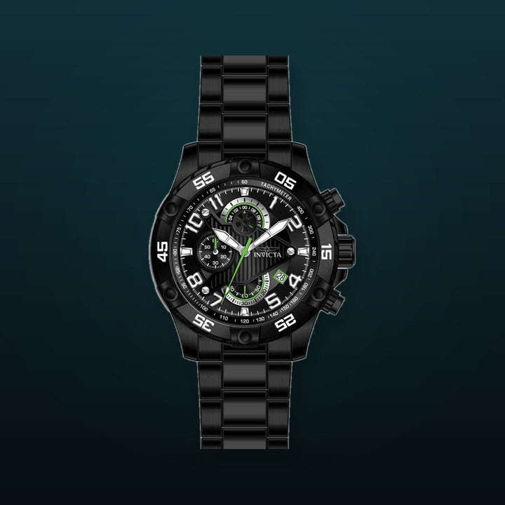 S1 Rally Chronograph Black Dial / Black Stainless Steel Bracelet Black Dial