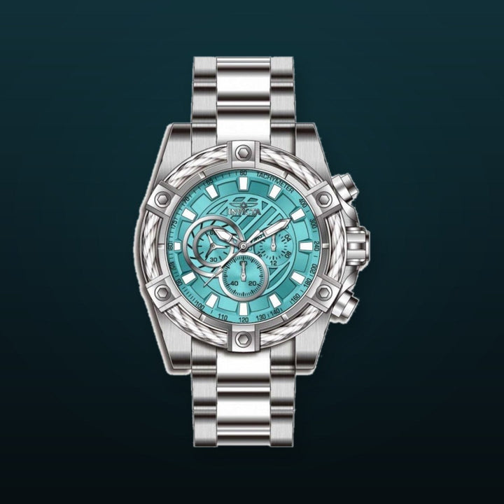 Bolt Men Light Blue Dial / Stainless Steel Bracelet Light Blue Dial