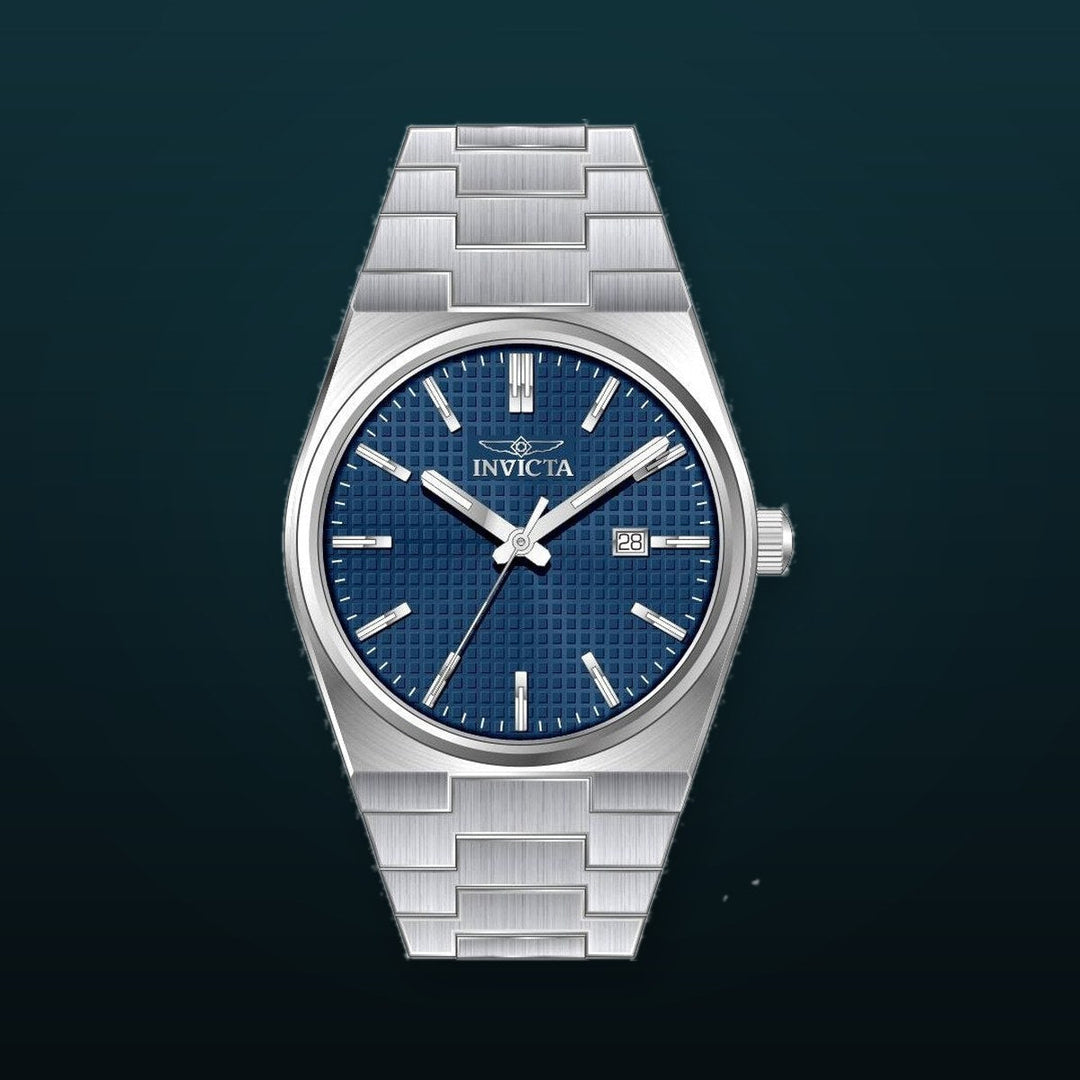 Speedway Chronograph Blue Dial / Silver Stainless Steel Bracelet Blue Dial