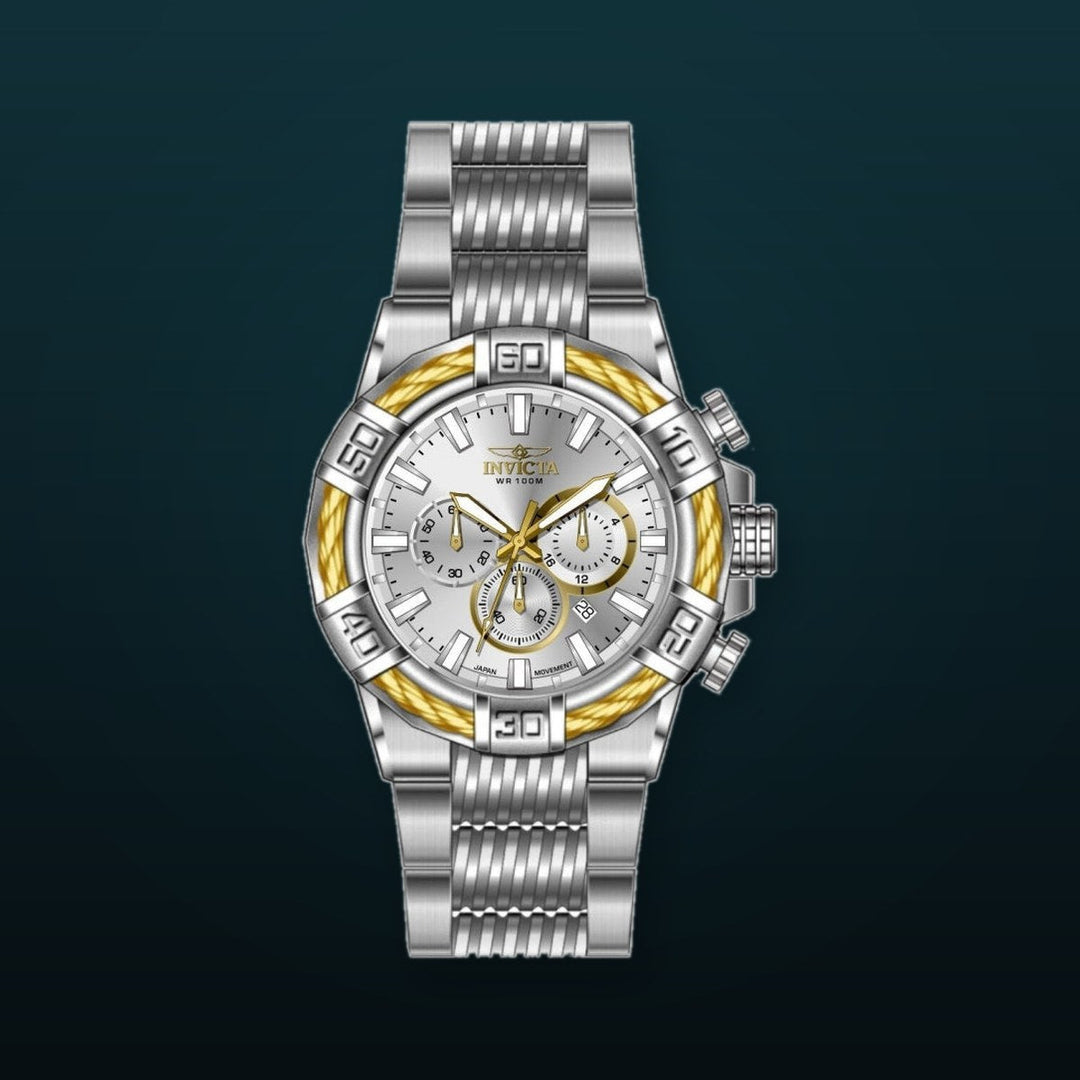 Bolt Men Silver-Tone Dial / Stainless Steel Bracelet Silver-tone Dial
