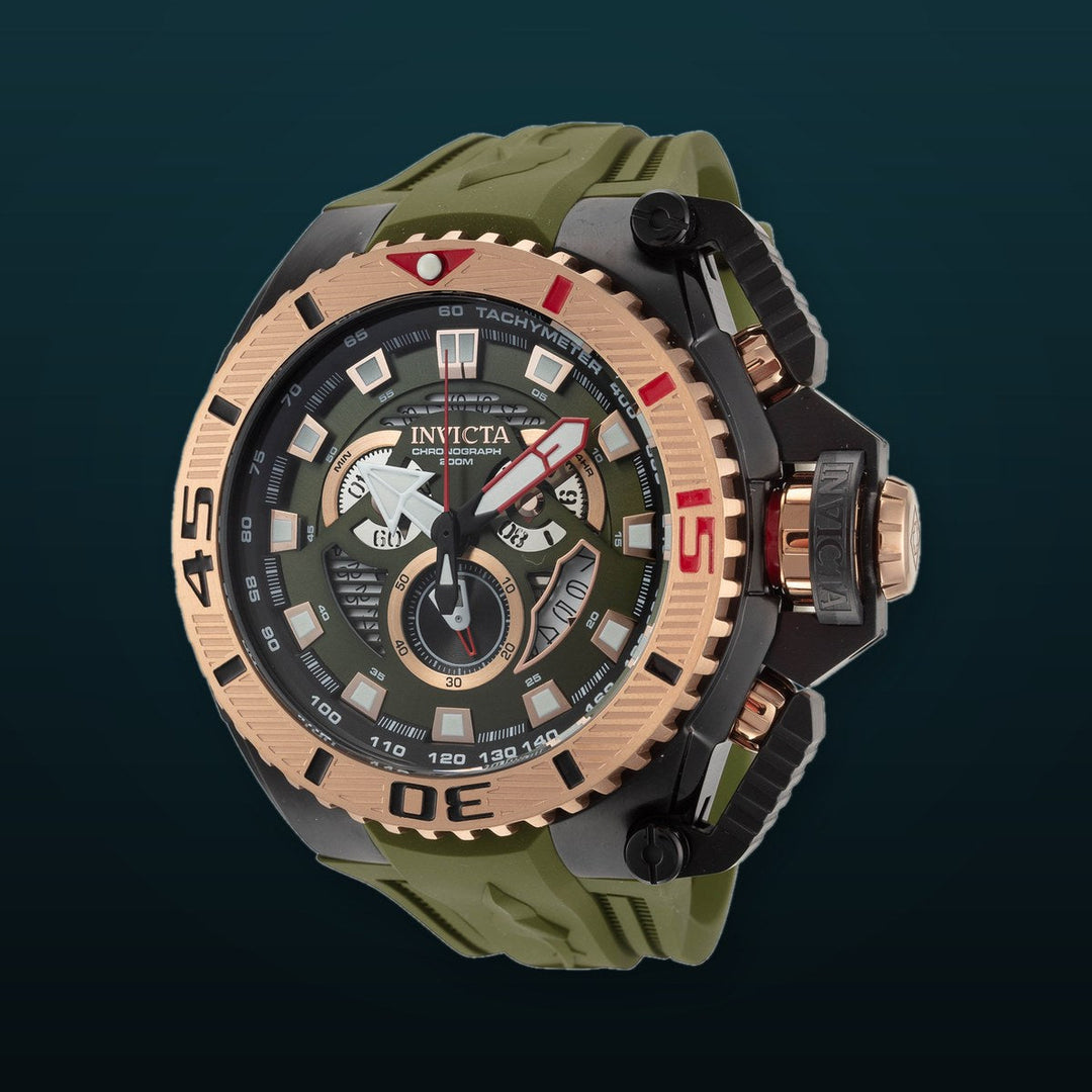 Sea Hunter 57 mm / Green / Green Green Dial