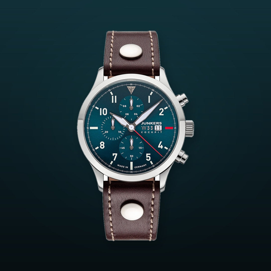 Cockpit W33 Leather / Petrol | Petrol Dial