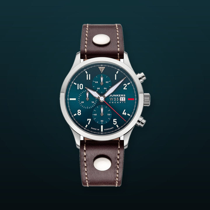 Cockpit W33 Leather / Petrol | Petrol Dial