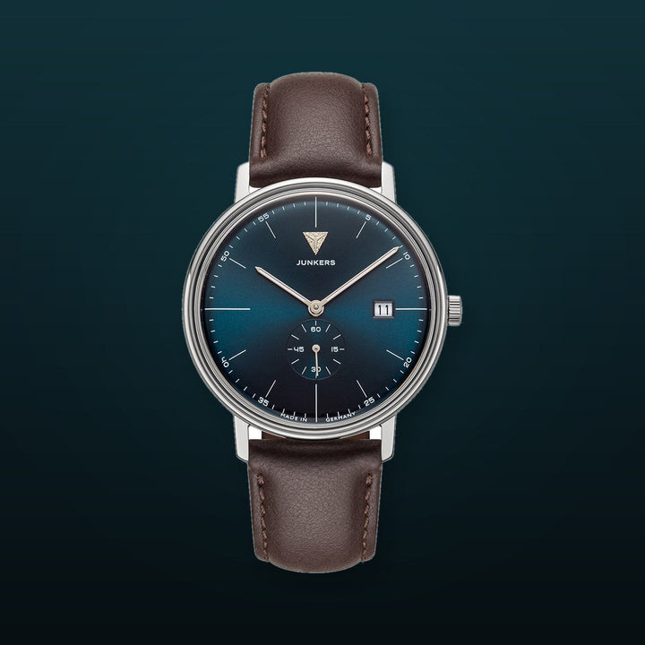 Bauhaus Leather / Petrol | Petrol Dial