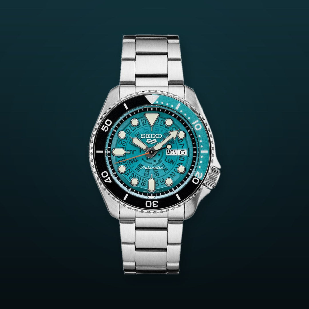 5 Sports SYX Blue Dial / Stainless Steel Bracelet Blue Dial