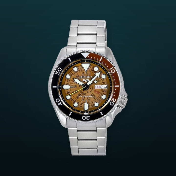 5 Sports SYX Brown Dial / Stainless Steel Bracelet Brown Dial