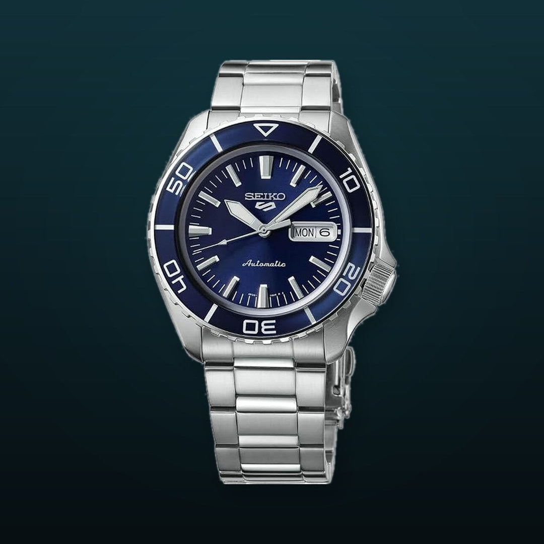 5 Sports SKX Blue Dial / Stainless Steel Bracelet Blue Dial