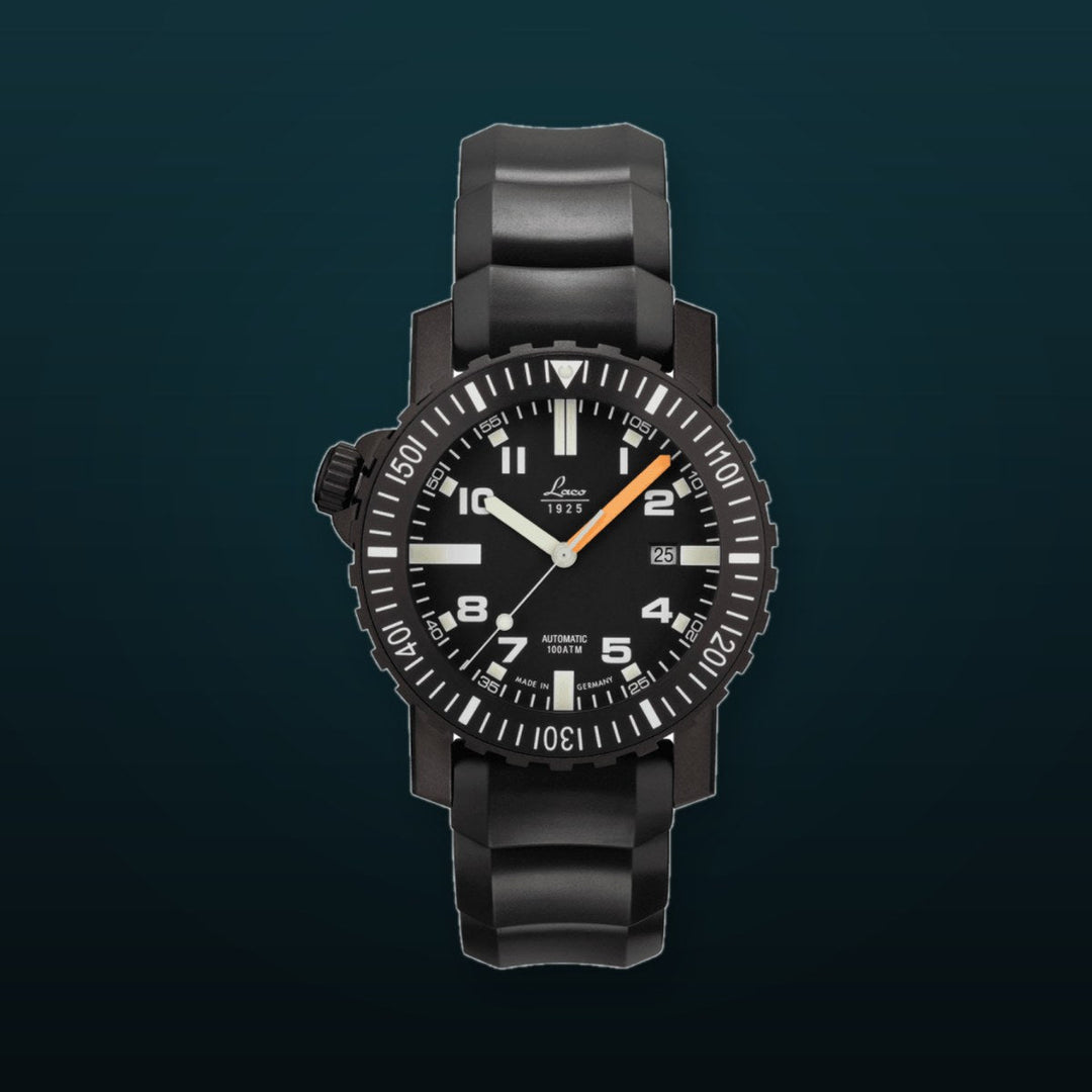 Squad Watch Seven Seas Black PVD Black Dial