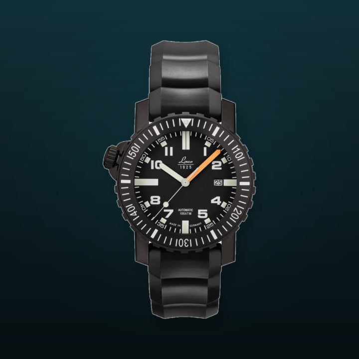Squad Watch Seven Seas Black PVD Black Dial