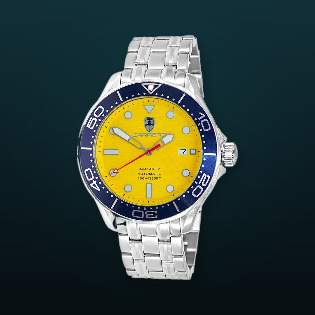 AVATAR-J2 Yellow/Blue | Yellow Dial