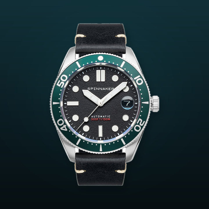 Croft Midsize Black Dial / Leather | Black Dial