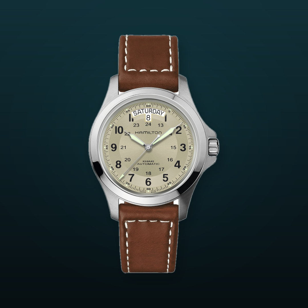 Khaki Field King Auto Tan / Leather