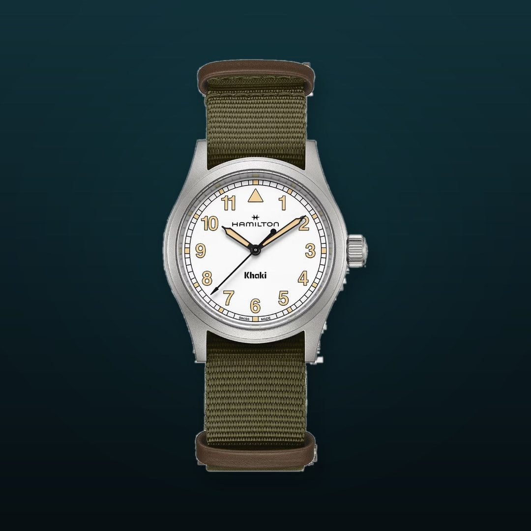 KHAKI FIELD White / 38mm White Dial