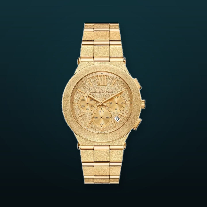 Billie Gold Dial Gold Stainless Steel Bracelet Chronograph 40mm Gold Dial