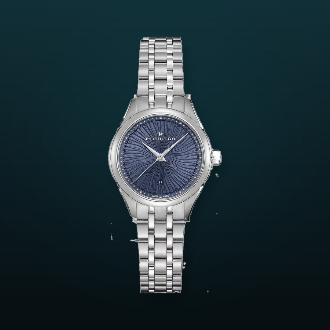 Jazzmaster Blue dial / Silver Stainless Steel Bracelet Blue Dial
