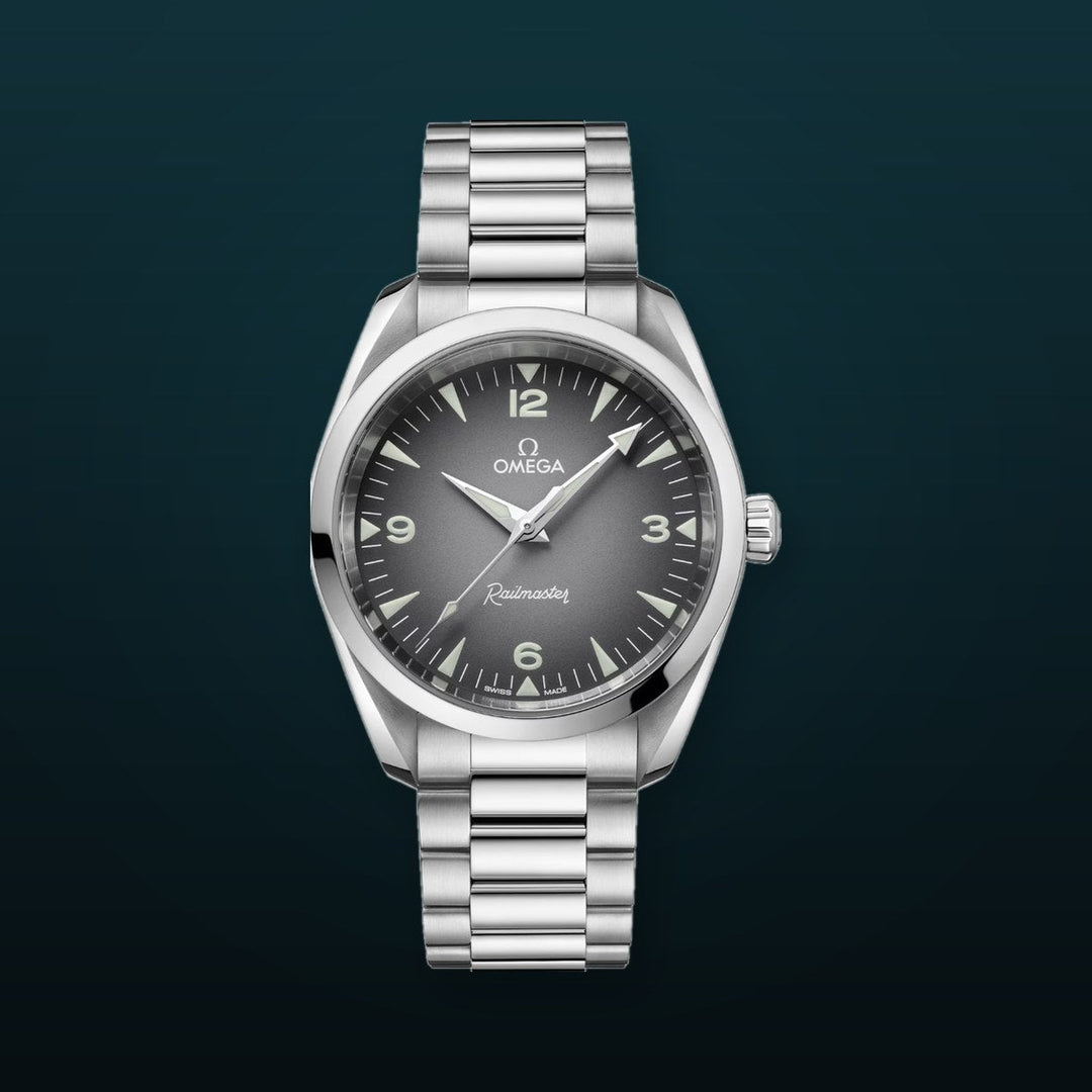 Omega Seamaster Railmaster 38mm Gray Dial