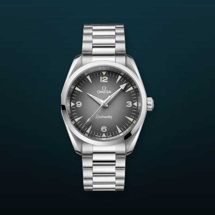 Omega Seamaster Railmaster 38mm Gray Dial