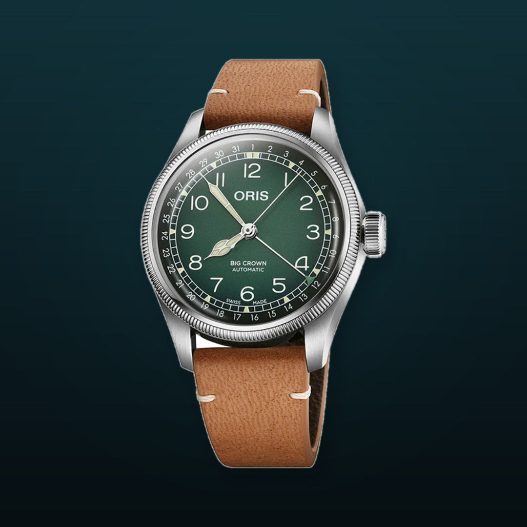 Pointer Date Cervo Volante 38mm Green Dial Green Dial