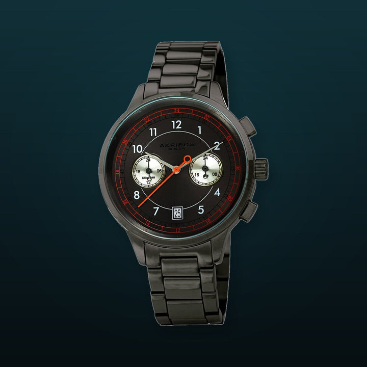 AK1071GN-Casual Gray/Stainless Steel | Gray Dial