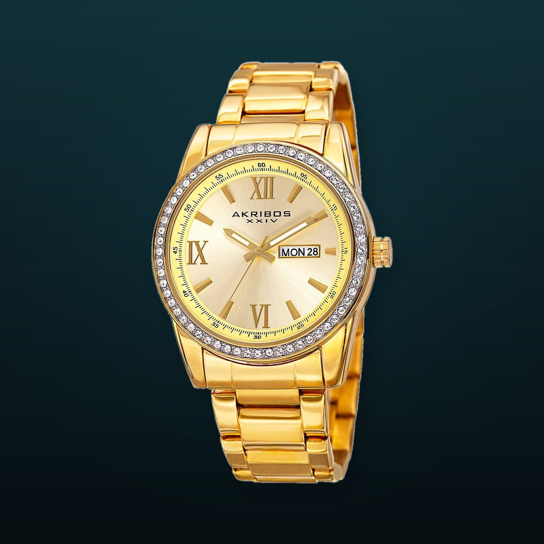 Casual Yellow Gold/Stainless Steel | Gold Dial