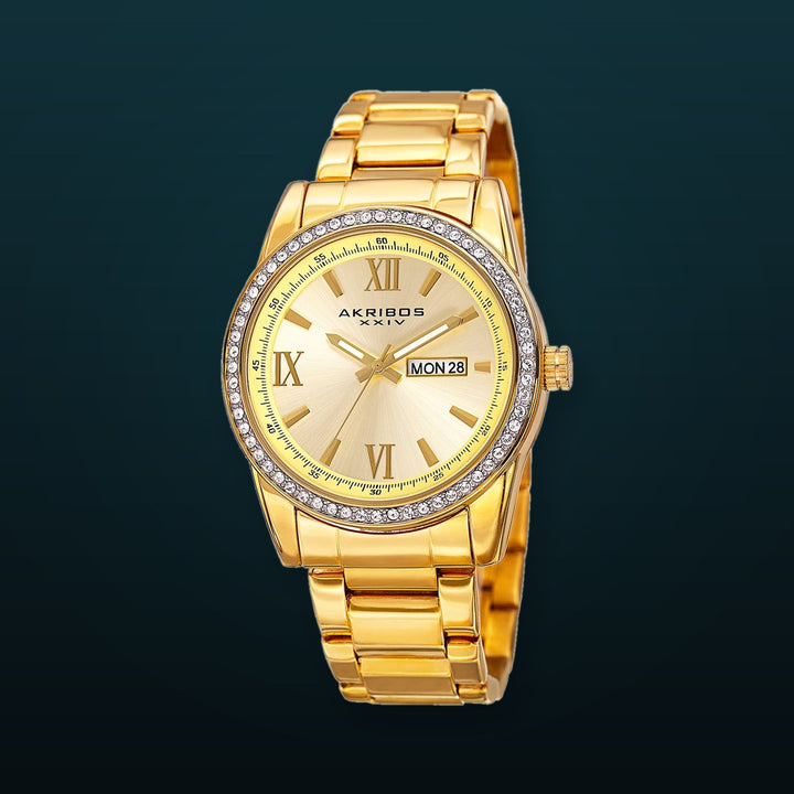 Casual Yellow Gold/Stainless Steel | Gold Dial