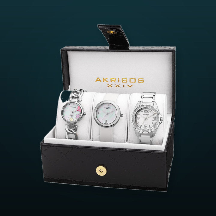 Casual Silver, White/Alloy | White Dial