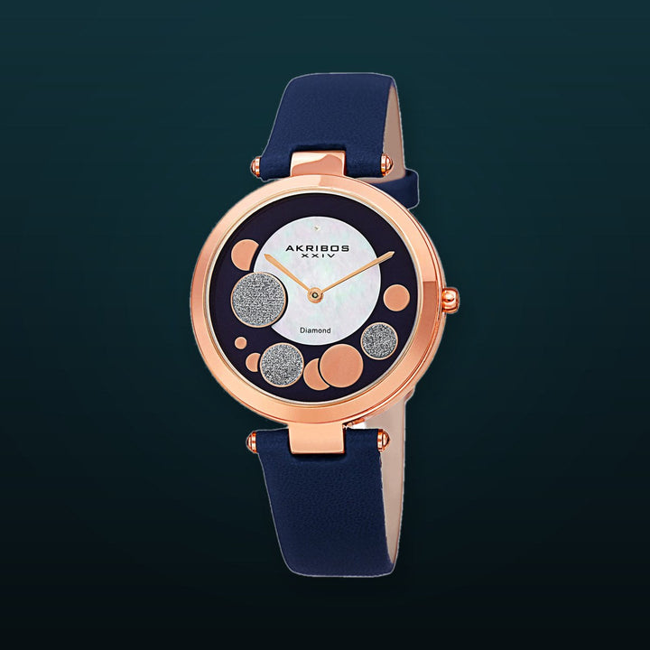 Casual Blue/Leather | Blue Dial