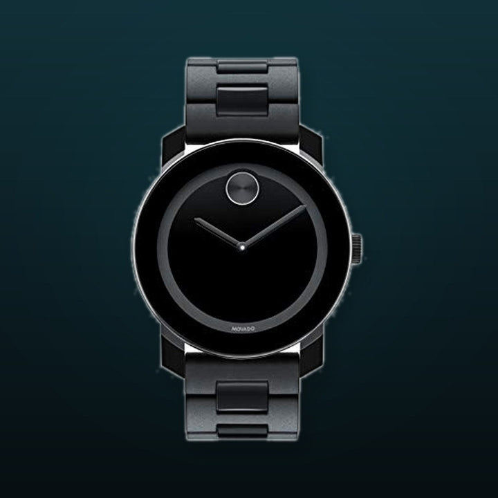 Bold 43mm / Black / Black | Black Dial