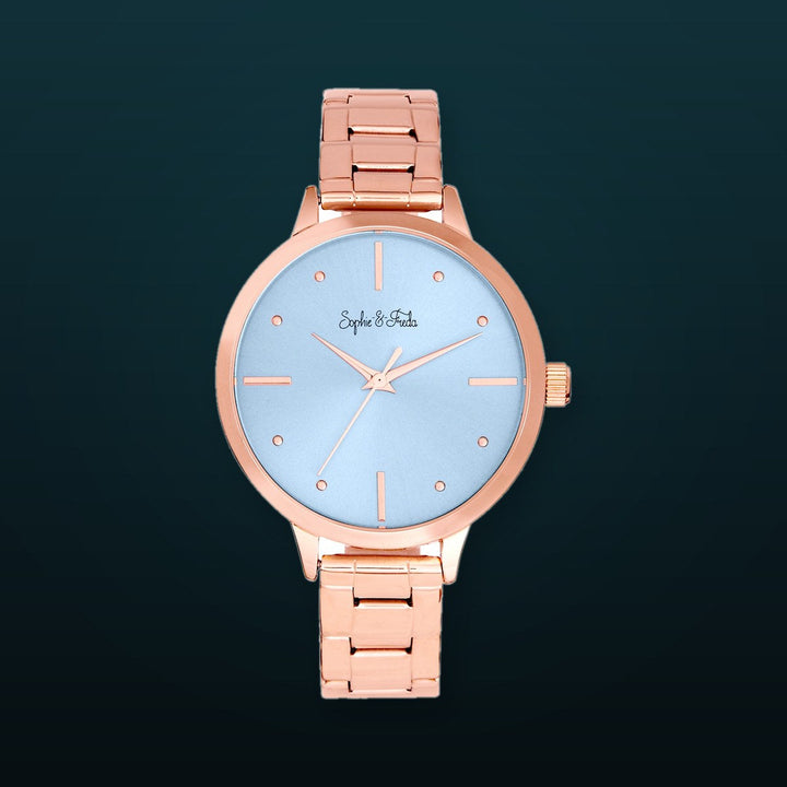 Milwaukee Rose Gold/Lavender Purple Dial