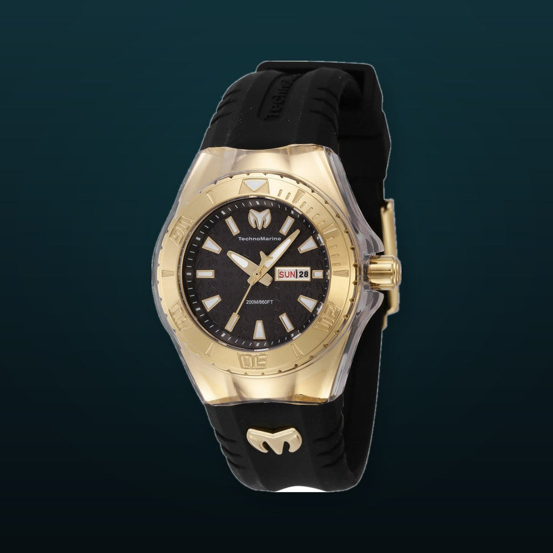 Cruise Monogram 37mm / Black / Black Black Dial