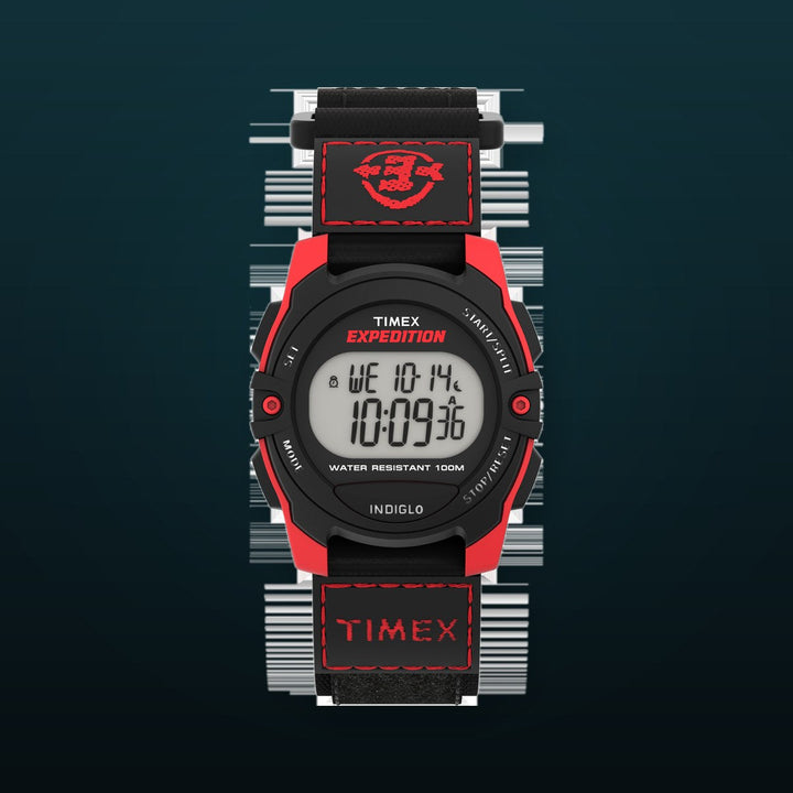 Timex Expedition CAT Red Dial