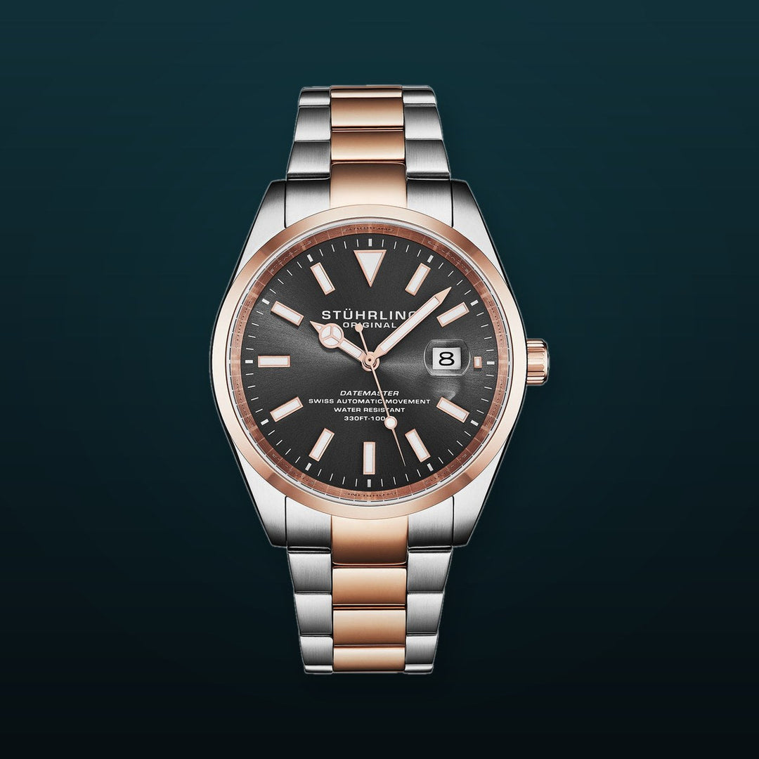 Datemaster Heritage Automatic 1025 Men’s 42mm Grey Sunray Dial/Rose Gold Two-Tone Stainless Steel Bracelet