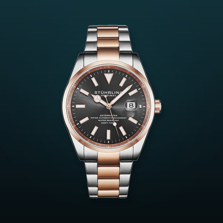 Datemaster Heritage Automatic 1025 Men’s 42mm Grey Sunray Dial/Rose Gold Two-Tone Stainless Steel Bracelet