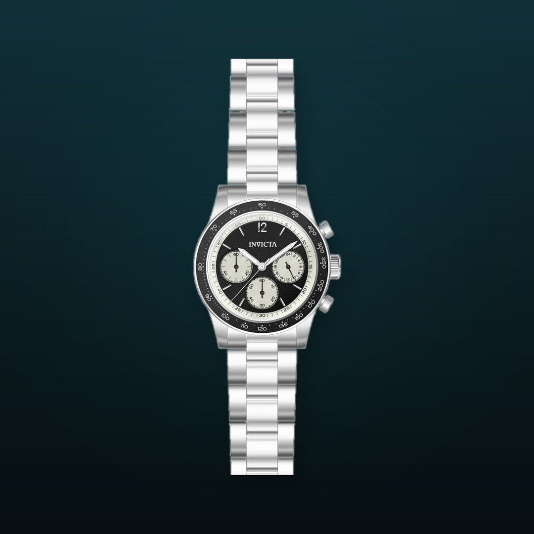 Speedway Chronograph Black Dial / Stainless Steel Bracelet Black Dial