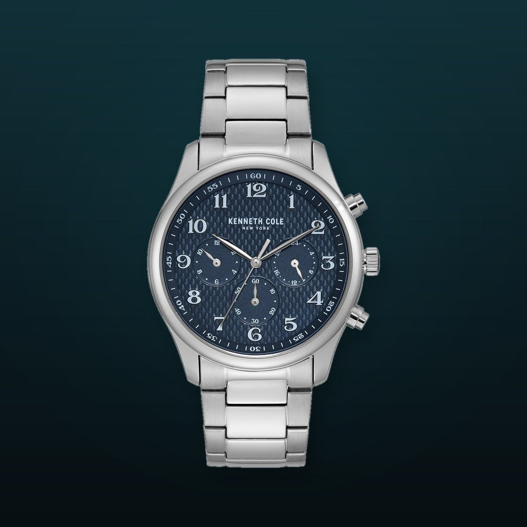 Classic 42 mm / Blue / Silver Blue Dial