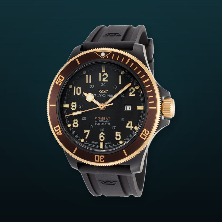 Combat Sub 46 46 mm / Black / Black Black Dial