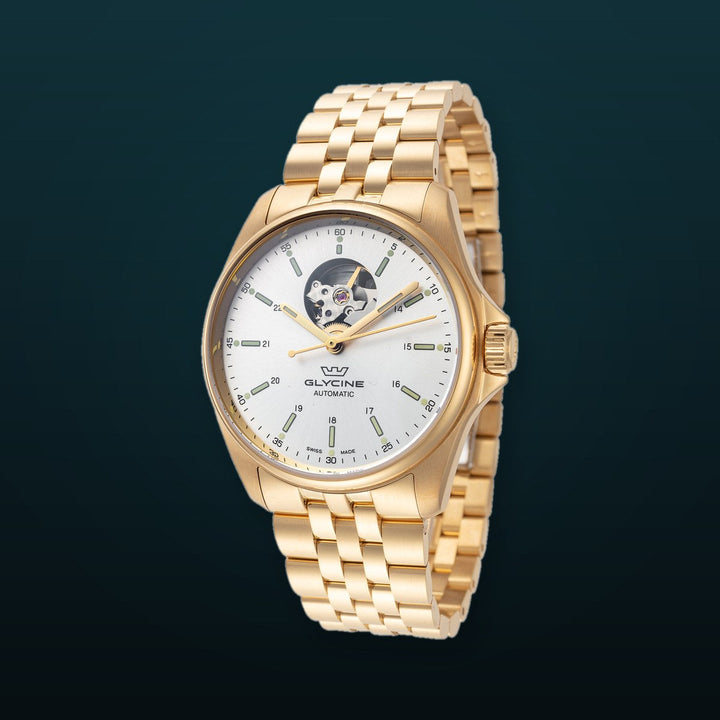 Combat Classic 40 mm / Silver / Gold Silver Dial