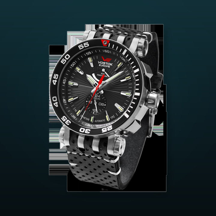 Energia Black Dial / Black Leather Black Dial